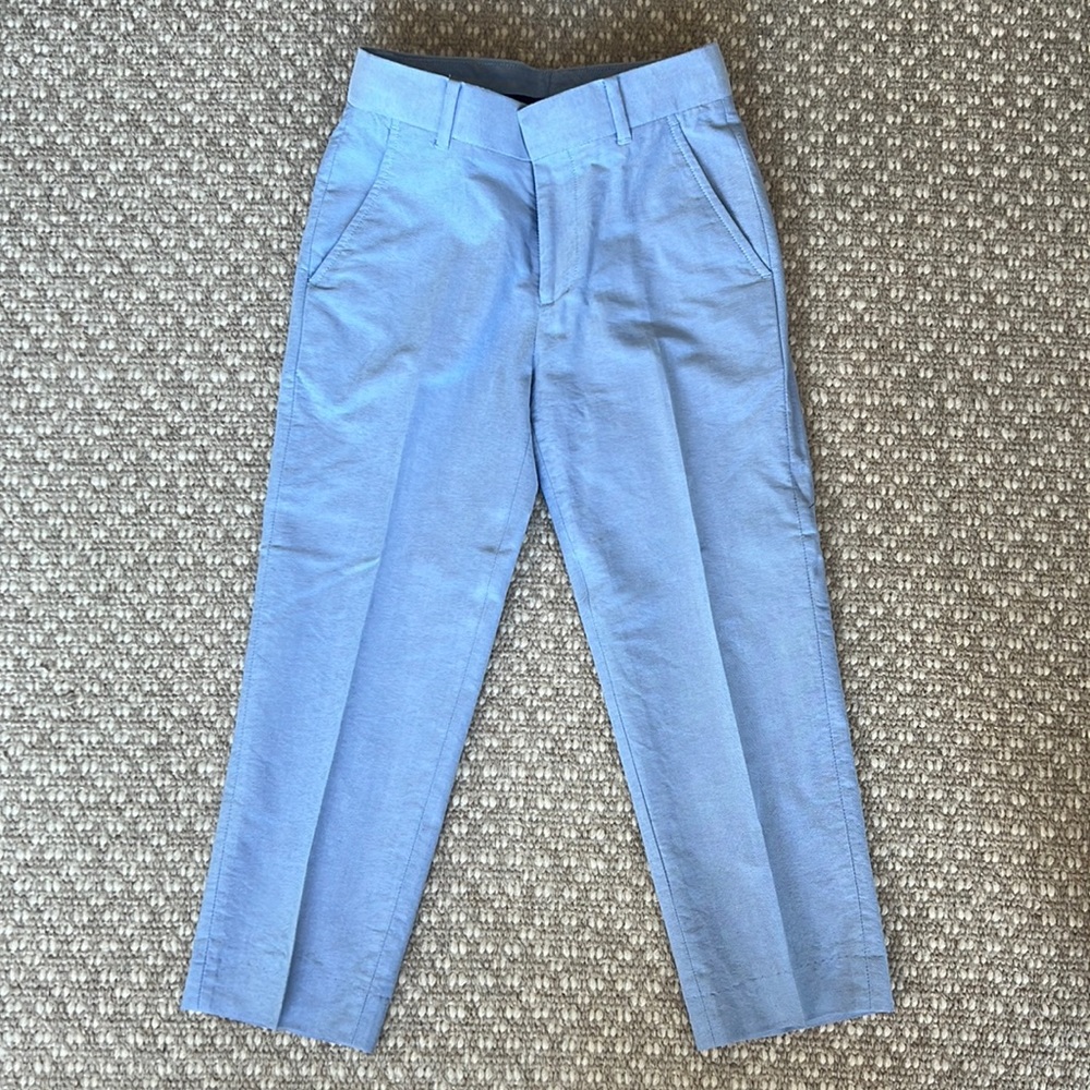 Tommy Hilfiger Boys linen blue dress Pants
